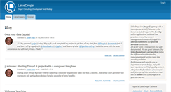 Desktop Screenshot of lakedrops.com